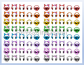 Headphone stickers